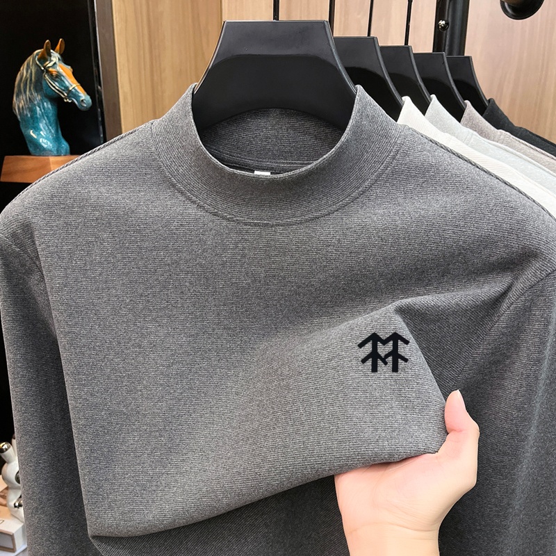 Base Layer Top - Мужская теплая осенне-зимняя футболка с принтом,