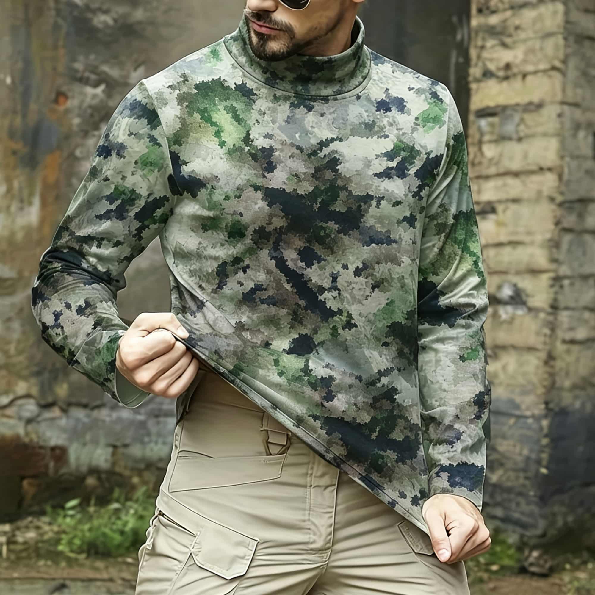 Мужская тактическая рубашка с  – обзор и цена Base Layer Top