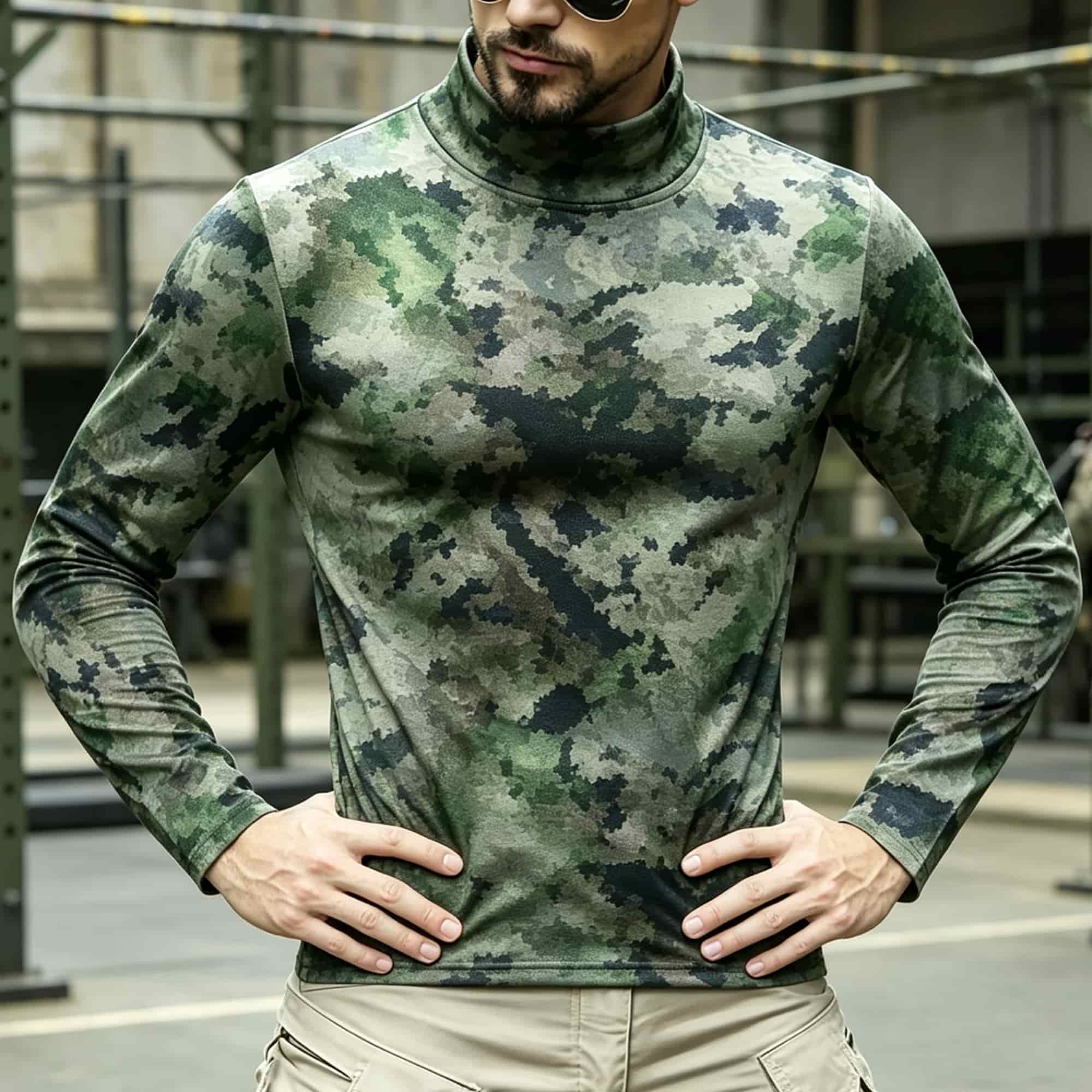 Мужская тактическая рубашка с  – обзор и цена Base Layer Top