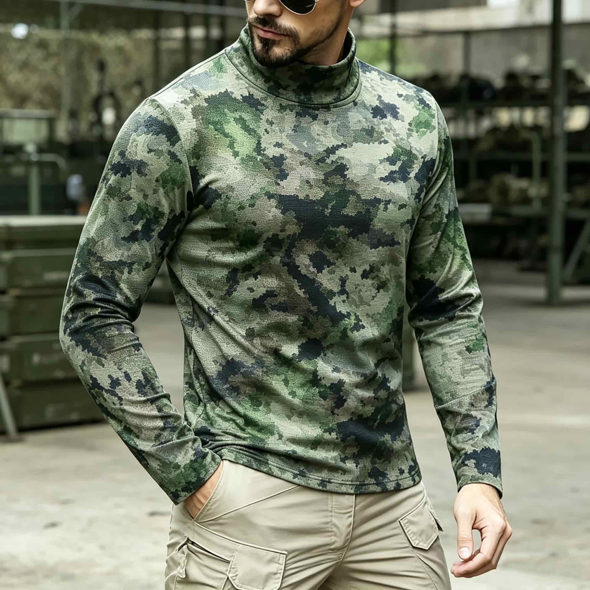 Мужская тактическая рубашка с  – обзор и цена Base Layer Top