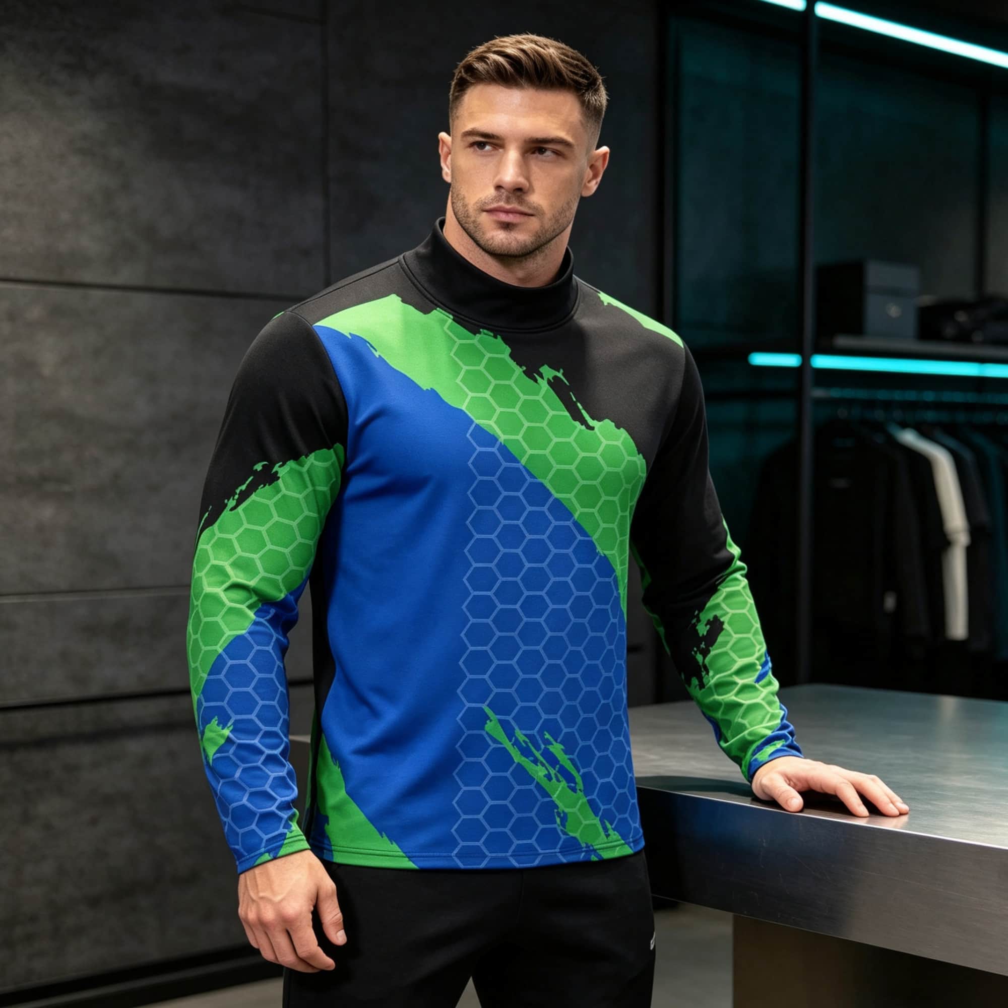 Мужская футболка с контрастным – обзор и цена Base Layer Top