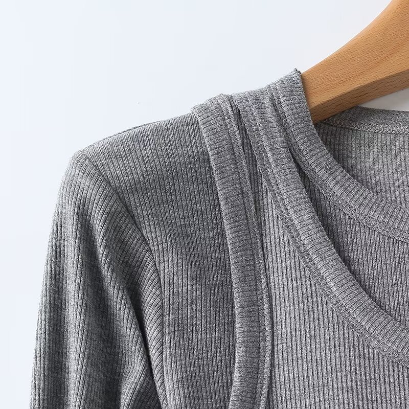 Футболка женская с длинным рук – обзор и цена Tank Top Ribbed